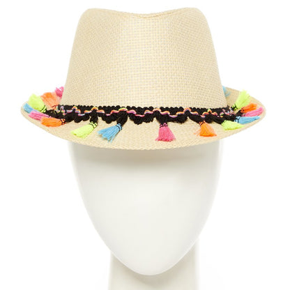 Tassel Fedora Hat