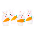 Mini Easter Bunnies with Carrots (4pk) – product image 1