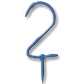 Blue Number 2 Sparkler Candle - 7" – product image 1