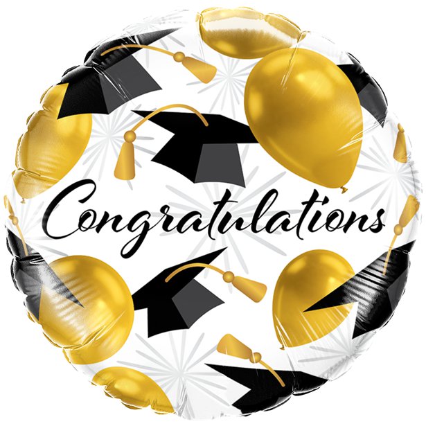 Congratulations' Graduation Foil Balloon - 18"