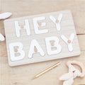 Hey Baby Wooden Puzzle Guest Book – product image 1