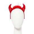 Fluffy Devil Horns Headband – product image 1
