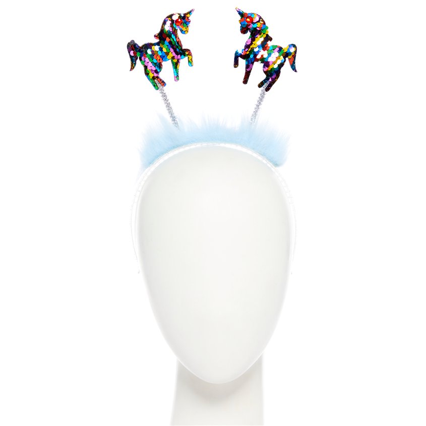 Rainbow Unicorn Sequin Headband – product image 1