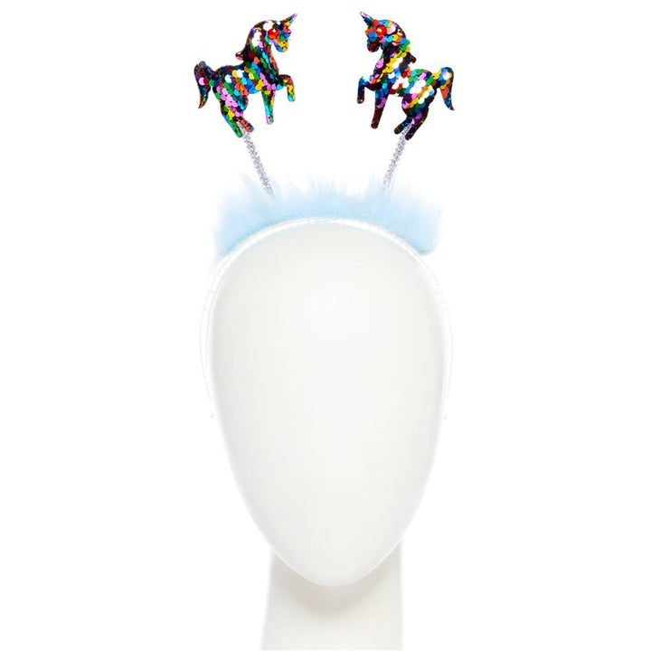 Rainbow Unicorn Sequin Headband – product image 1