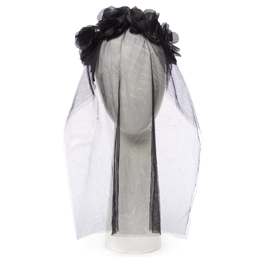 Black Bride Headband – product image 1