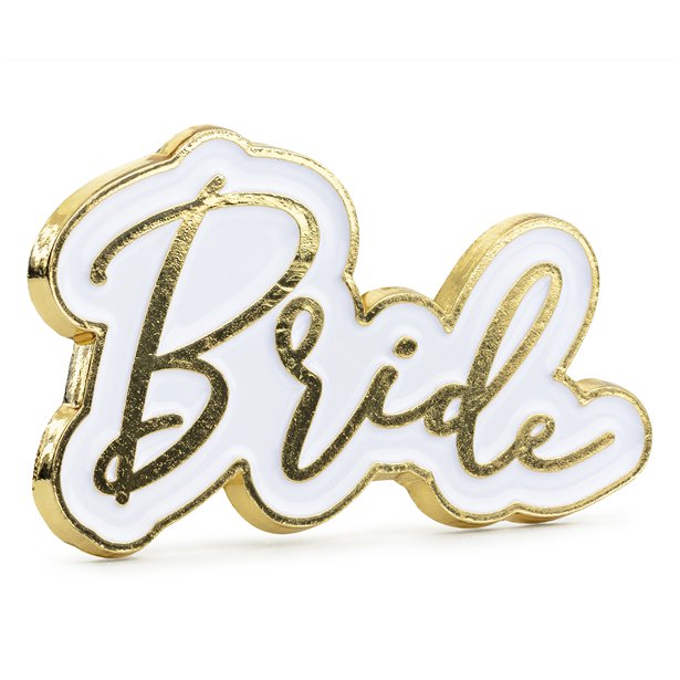 Bride Enamel Pin Badge – product image 1