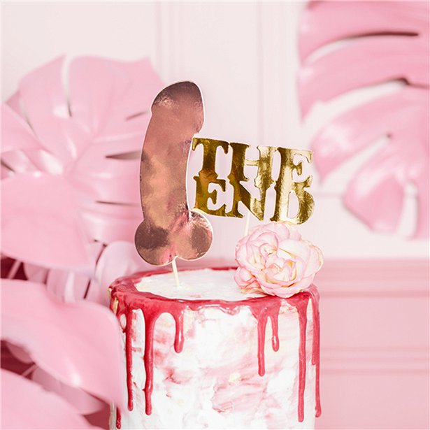 Same Penis Forever Cake Topper - 20cm – product image 1