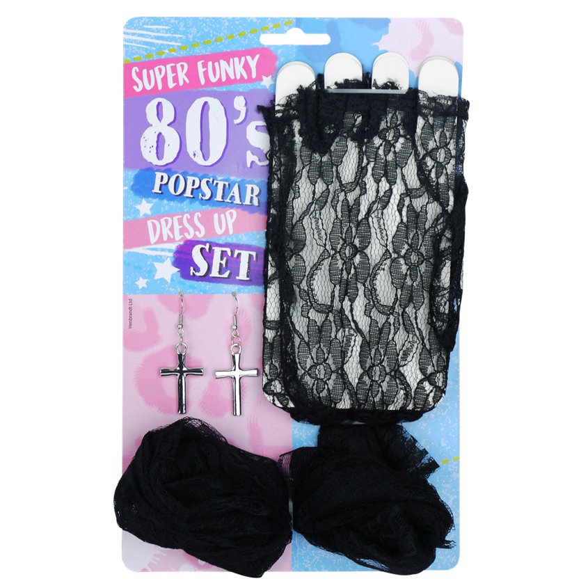 80s Pop Star Accessory Kit – Party Delights Wondergroup
