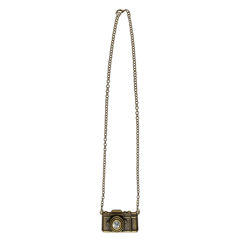 Steampunk Camera Necklace – product image 1