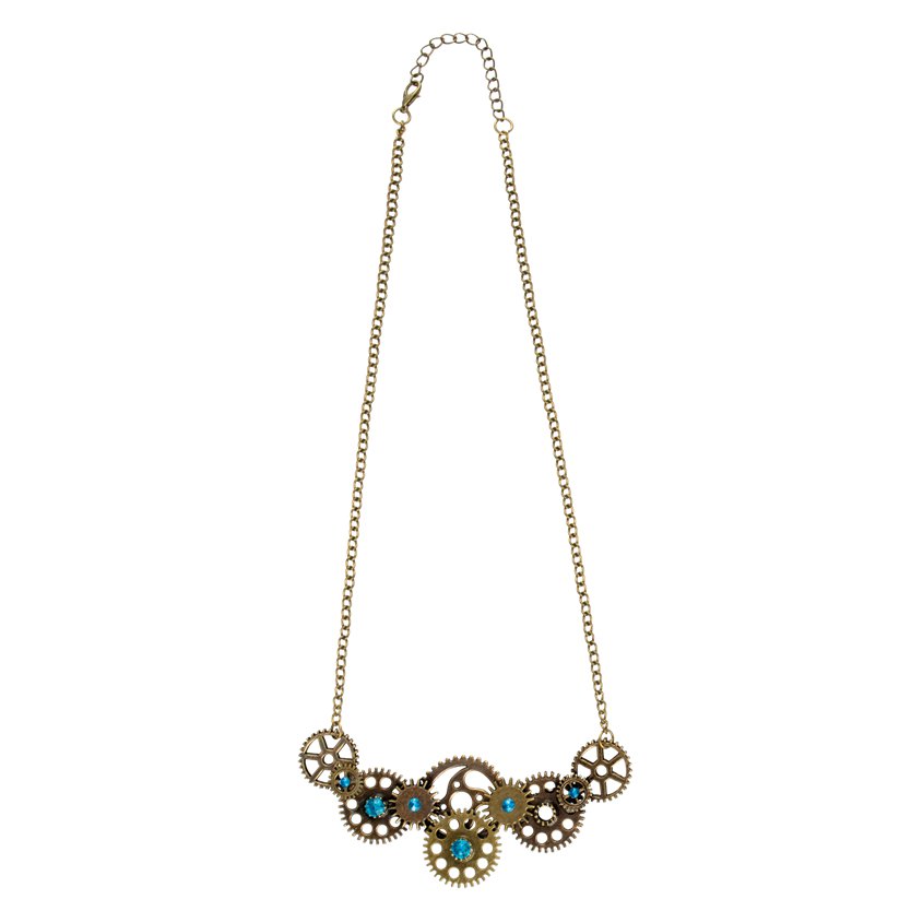 Steampunk Gear Necklace – product image 1