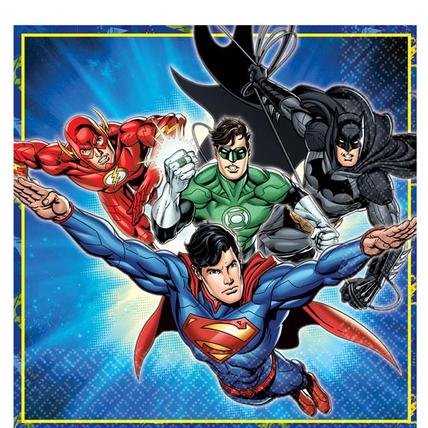 Justice League Napkins - 2ply Paper (16pk) – product image 1