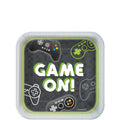 Level Up Square Paper Dessert Plates - 18cm (8pk)