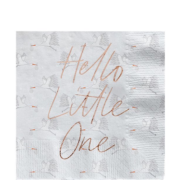 Hello Little One Paper Napkins - 33cm (20pk) – product image 1