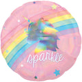 Magical Rainbow Holographic Balloon - 18" Foil – product image 1