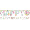 Magical Unicorn Add an Age Paper Letter Banner - 3.2m – product image 1