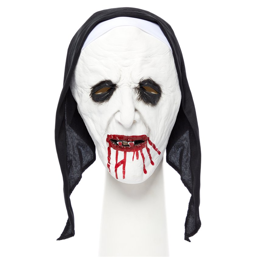 Nun Half Mask & Headpiece – product image 1