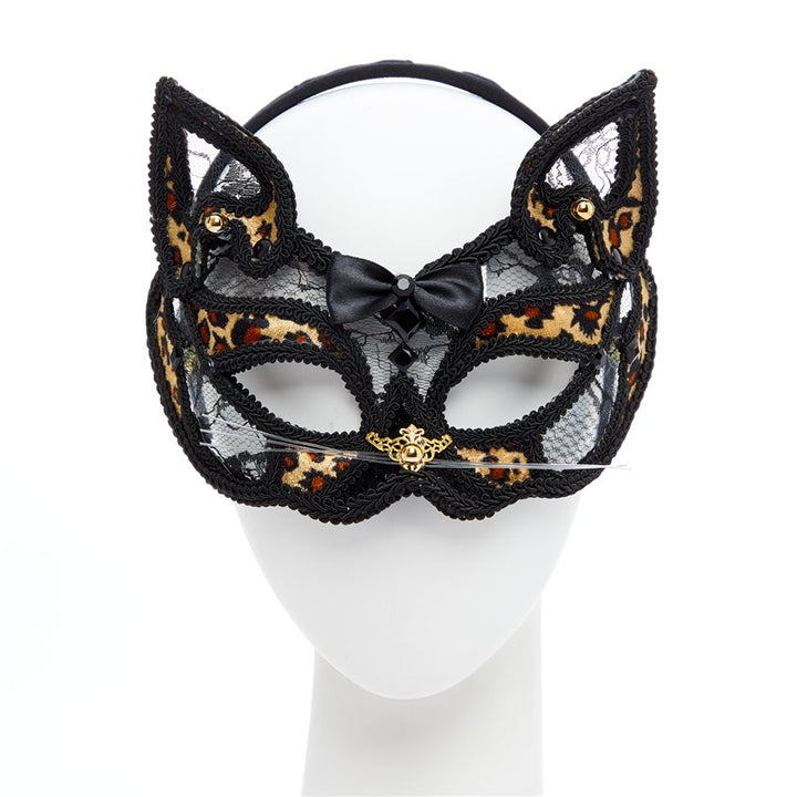 Leopard Masquerade Mask – product image 1