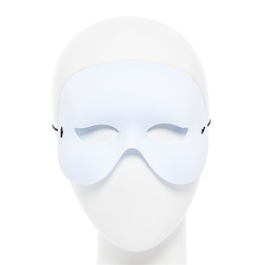 White Gala Masquerade Eye Mask – product image 1