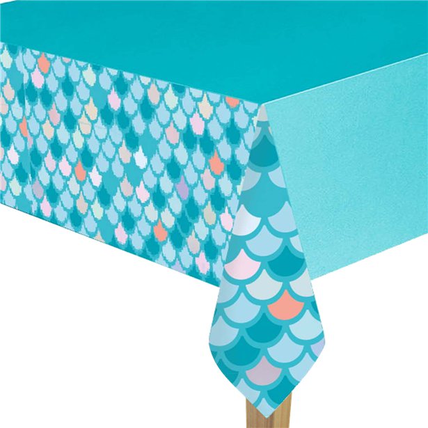 Mermaid Tales Paper Tablecover - 1.8m x 1.2m – product image 2