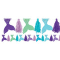 Mermaid Wishes Glitter Tassel Garland - 3m – product image 1