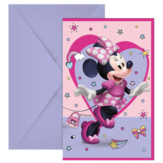 Minnie Mouse Junior Invitations (6pk)