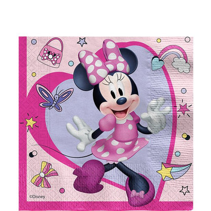 Minnie Mouse Junior Paper Napkins - 33cm (20pk)