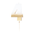 Gold Ombre Number 4 Candle - 5cm – product image 1