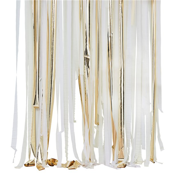 Gold Mix Streamer Backdrop – product image 1