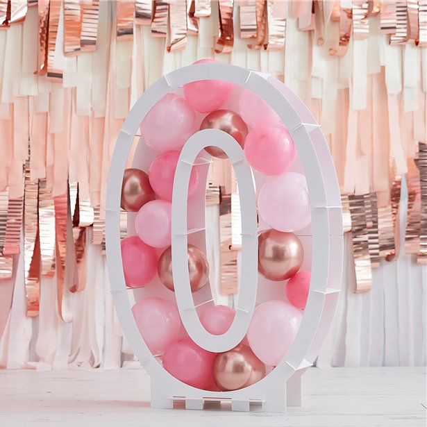 Balloon Mosaic Number Stand 0 – product image 1