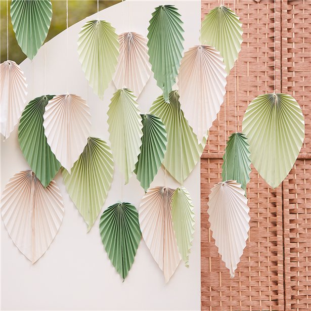 Mix It Up Mint Palm Backdrop – product image 1