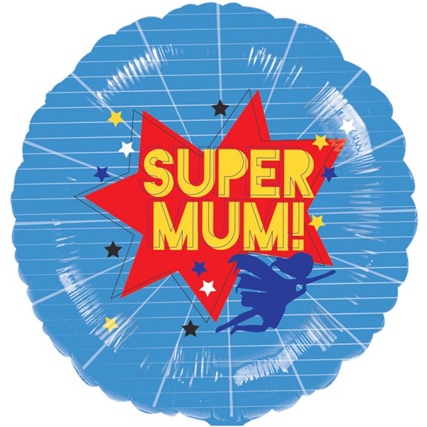 Supermum Balloon - 18" Foil