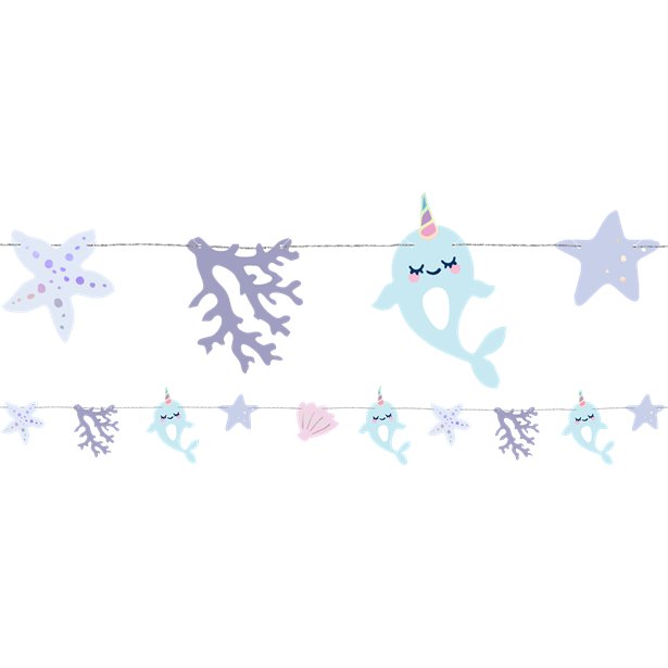 Narwhal Garland - 1m – product image 1