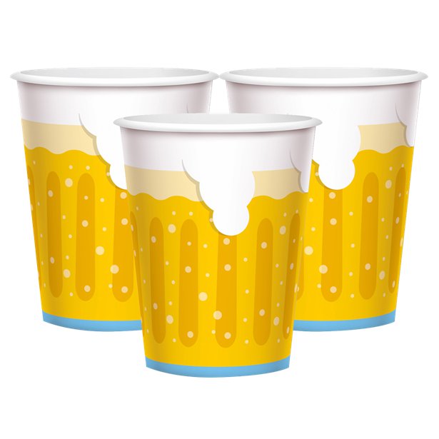 Oktoberfest Paper Cups - 450ml (6pk)