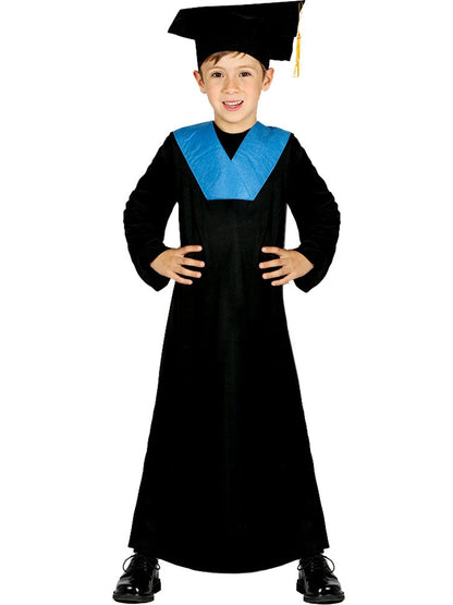 Graduation Gown Blue - Child Costume