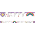 Peppa Pig 'Happy Birthday' Paper Letter Banner - 2.1m x 13cm – product image 1