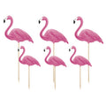 Flamingo Picks - Asst Sizes (6pk) – product image 1