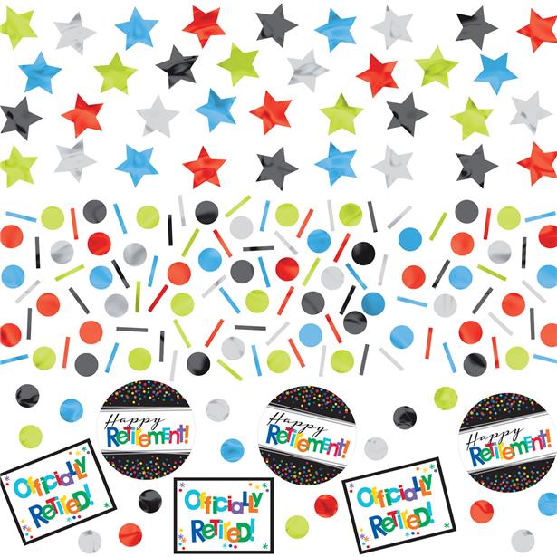 Officially Retired Confetti (34g pack)
