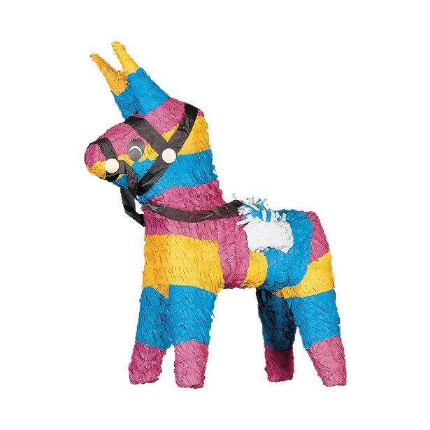 Donkey Burro Piñata - 40cm x 30cm