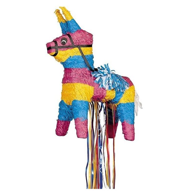 Donkey Burro Pull Piñata - 50cm x 33cm – product image 1