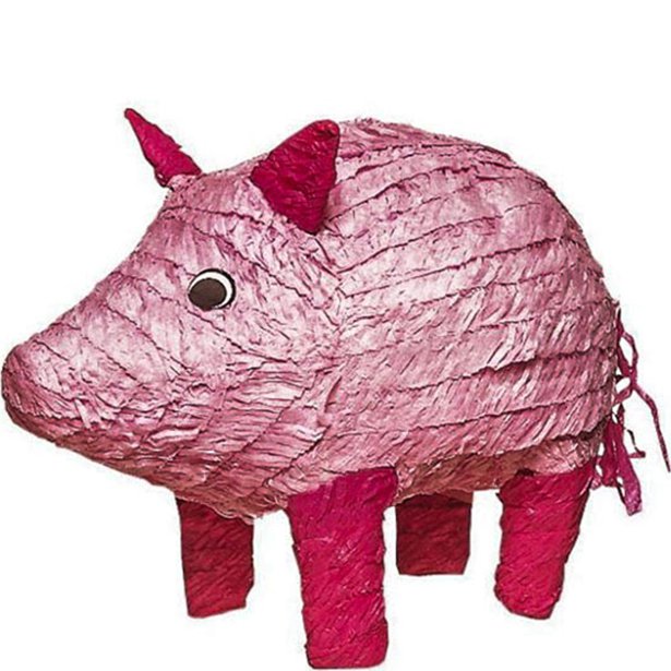 Pig Piñata - 47cm x 22cm