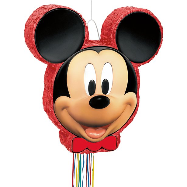 Disney Mickey Mouse Pull Piñata - 50cm x 48cm