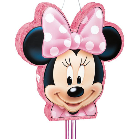 Disney Minnie Mouse Pull Piñata - 50cm x 48cm