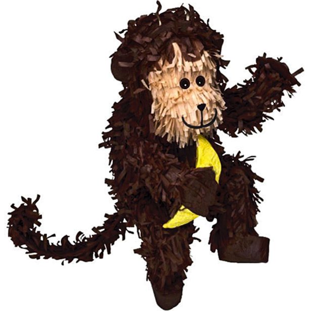 Monkey Piñata - 58cm x 32cm