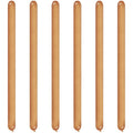 Gold Chrome Modelling Balloons - 260Q Latex (100pk) – product image 1
