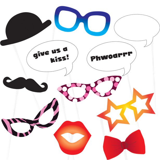 Photo Booth Props (11pk) – product image 1