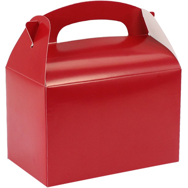Apple Red Party Box - 15cm