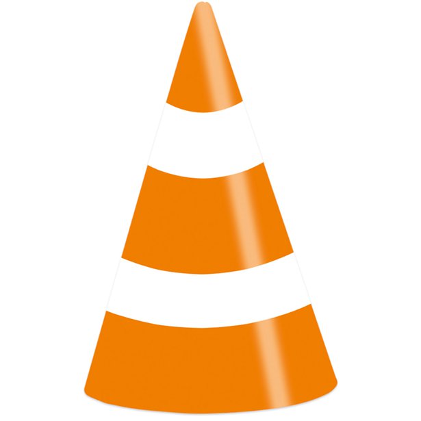 On the Road Paper Party Hats (8pk)