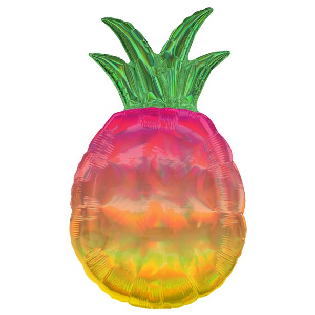 Iridescent Pineapple SuperShape Balloon - 31" Foil – product image 1