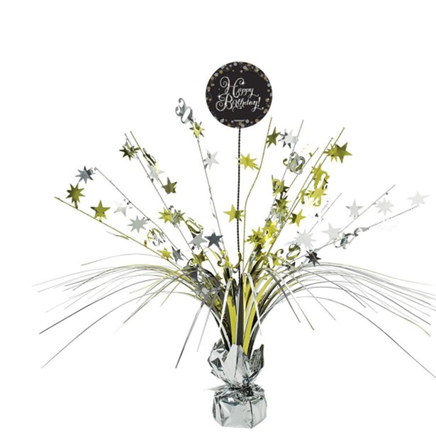 Sparkling Celebration Happy Birthday Centrepiece - 33cm – product image 1