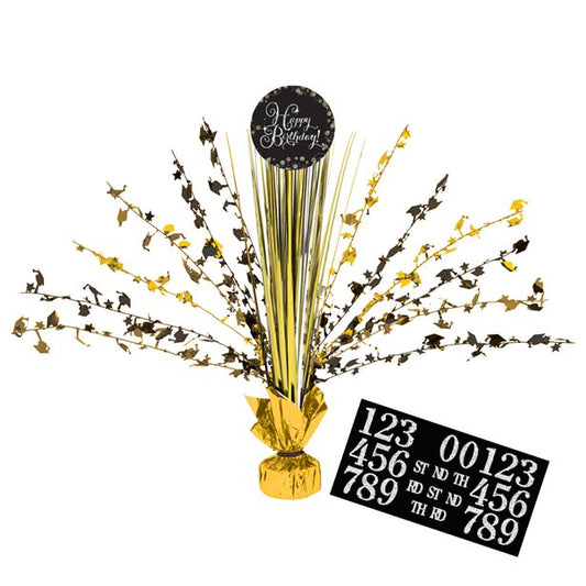 Sparkling Celebration Personalised Centrepiece Weight